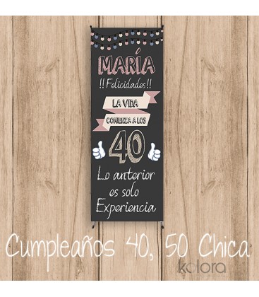 CUMPLE DE LOS 40,50... CHICAS