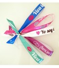 PULSERAS DE TELA PERSONALIZADAS