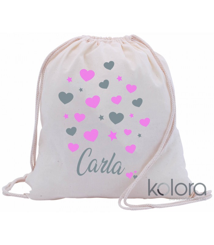 MOCHILAS DE TELA PERSONALIZADAS -