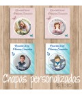 5 CHAPAS PERSONALIZADAS