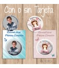 5 CHAPAS PERSONALIZADAS