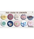 PACK CHAPAS DE COMUNIÓN