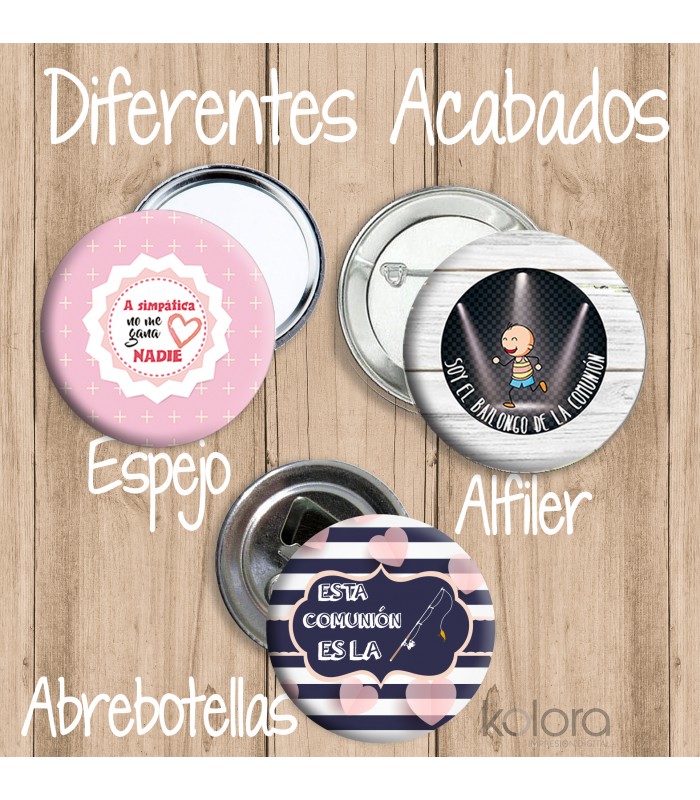 Pack 25 Chapas Comunion | Design