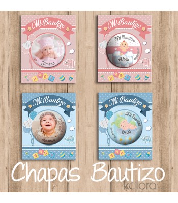 BAUTIZO CHAPAS (5 Ud)