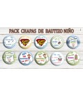 PACK BAUTIZO NIÑO (10 Ud)