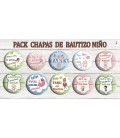 PACK BAUTIZO NIÑO (10 Ud)