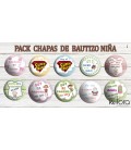 PACK BAUTIZO NIÑA (10 Ud)