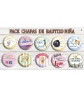 PACK BAUTIZO NIÑA (10 Ud)