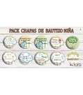 PACK BAUTIZO NIÑA (10 Ud)