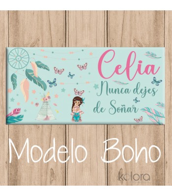 LONAS CANDY BAR MODELO BOHO