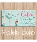 LONA CANDY BAR MODELO BOHO