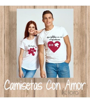 CAMISETAS CON AMOR