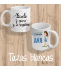 TAZA BLANCA VARIADA