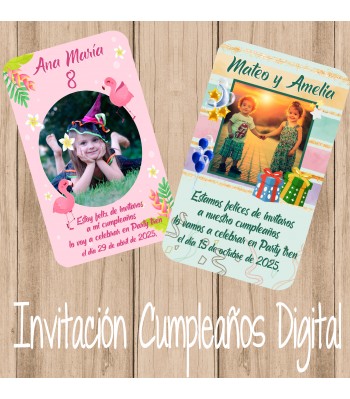 INVITACIONES DIGITALES BAUTIZO PARA WHASAP