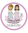 25 PEGATINAS PERSONALIZADAS