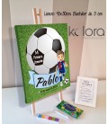 BALÓN DE HUELLAS CON CESPED