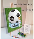 BALÓN DE HUELLAS CON CESPED