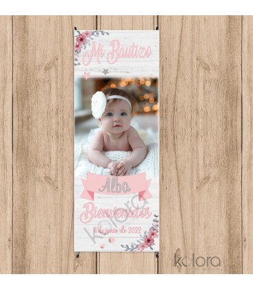 BANNER BAUTIZO CAYETANA