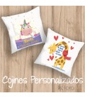 COJINES PERSONALIZADOS