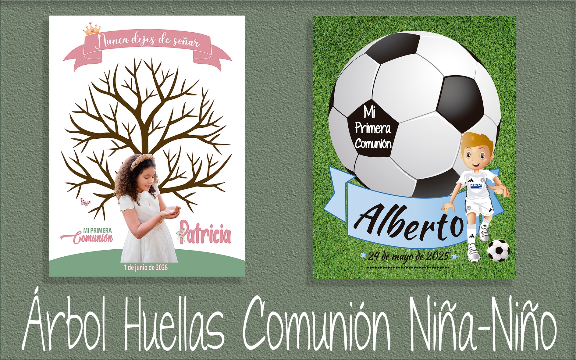 ARBOLES DE COMUNIÓN NIÑA - NIÑO